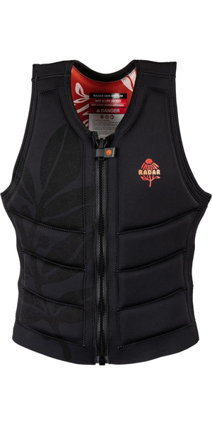 2026 Radar Womens Lyric Impact Vest R26V-IMP-LY.1 - Black / Burnt Sienna